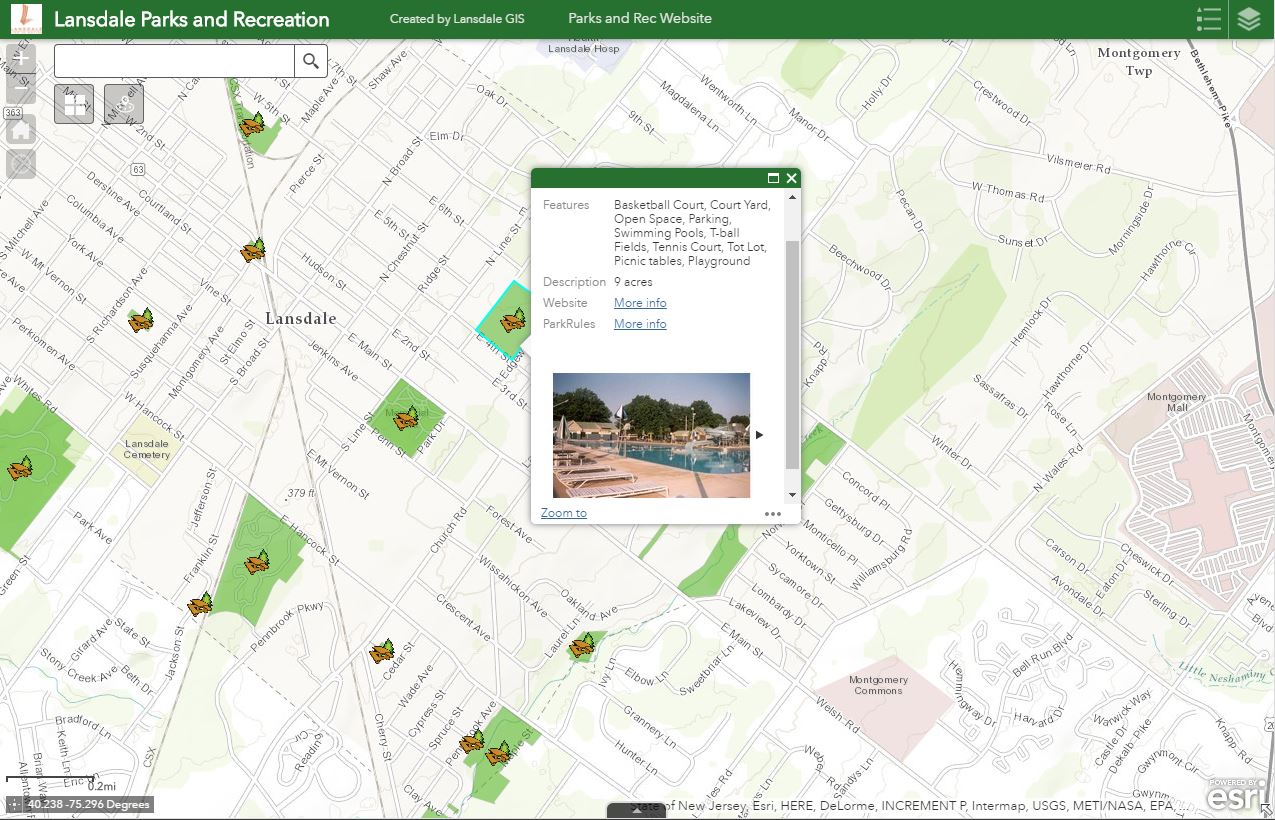 Borough Maps Lansdale Borough, PA Official site