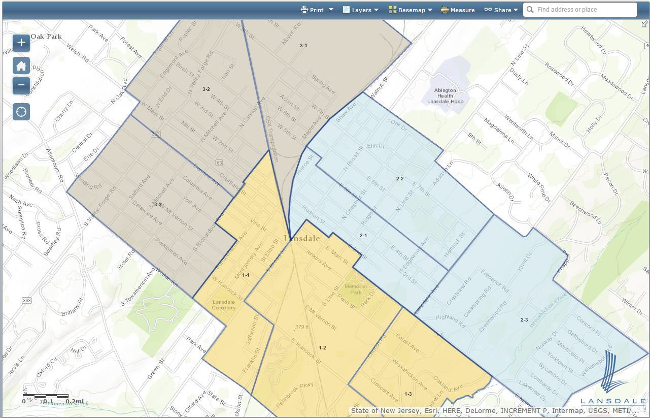 Borough Maps | Lansdale Borough, PA - Official Website